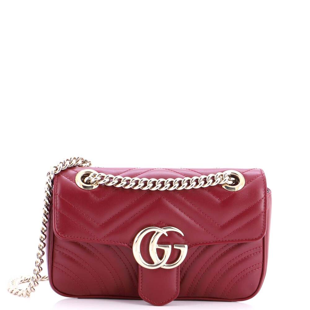 Gucci Gg Marmont Flap Bag Matelasse #253936G15B